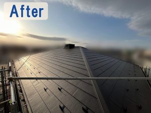 福島県郡山市　スーパーガルテクトを使用してカバー工事を行った状態