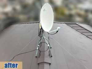 スーパーガルテクトでカバー工事した屋根